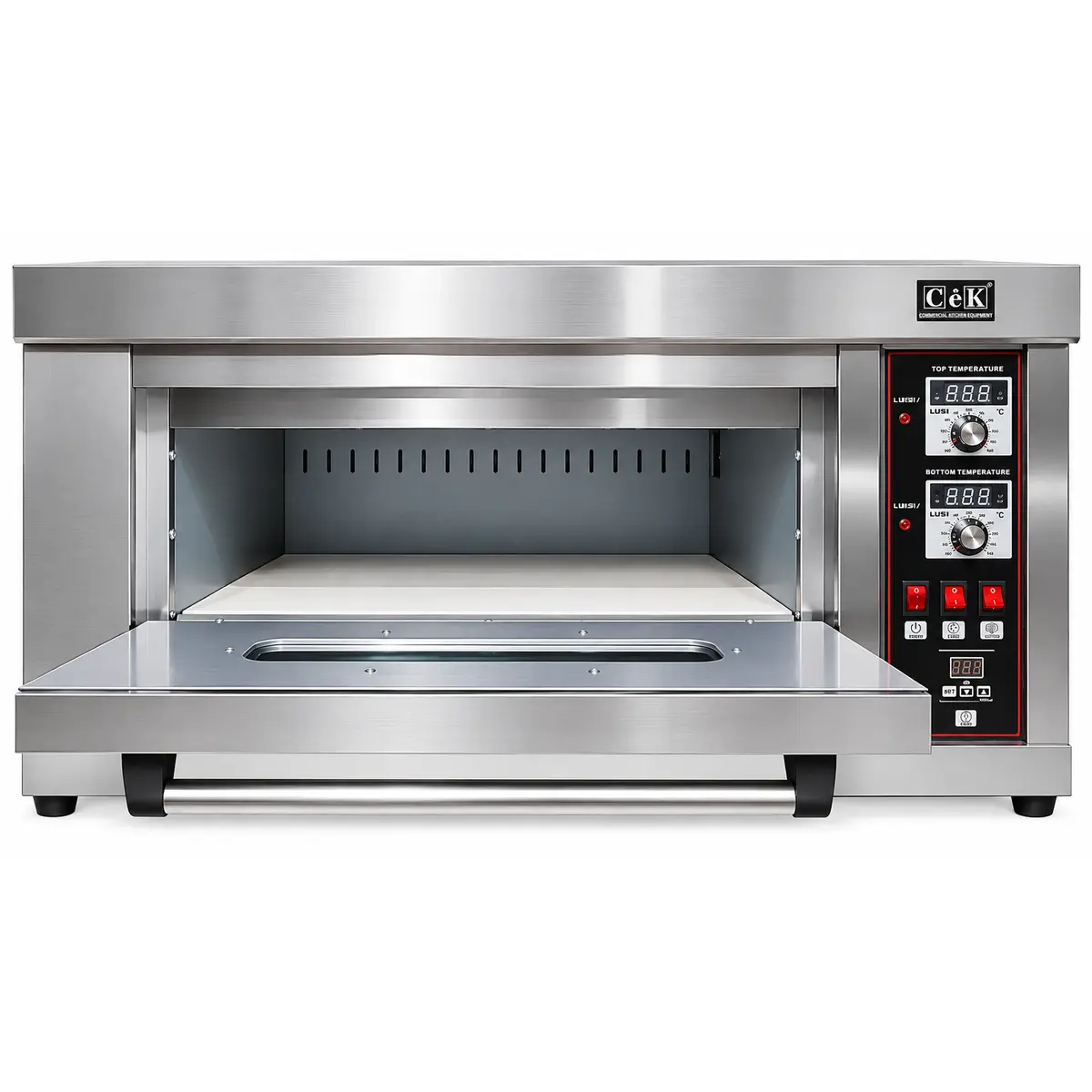 CEK Commercial Gas Oven Single Deck 1 Tray - Image 2